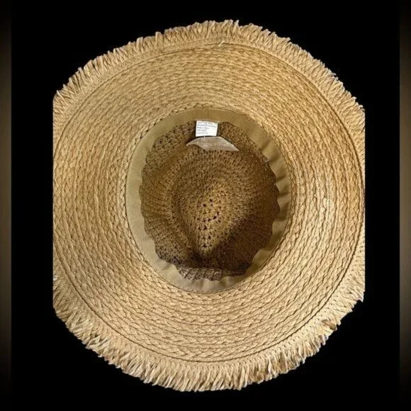 Altard State Hat Adult O/S Brown Paper Packable Panama Brimmed Cap Travel Unisex - Picture 5 of 7